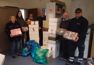 Freude über die gelungene Hilfsaktion in Kesselstadt